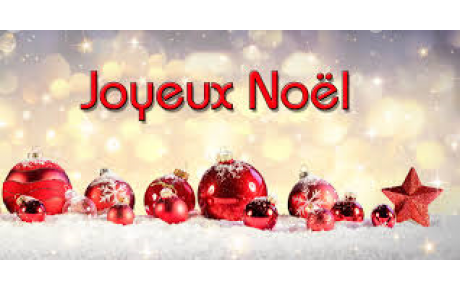 25 décembre 2018 : Joyeux Noël 