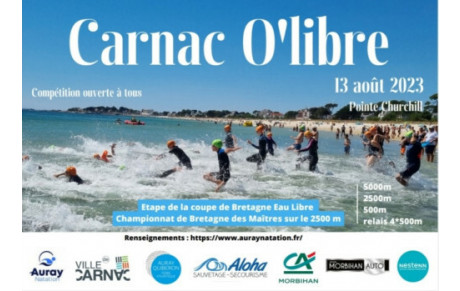 13/08/2023 : Championnats de Bretagne en eau libre à Carnac
